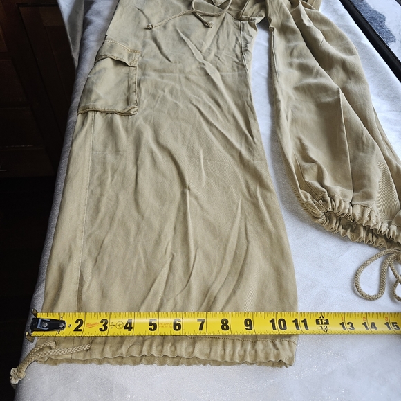 YFB Young Fabulous Broke womens Klem Cargo Pants Willow Sz M - Picture 5 of 10